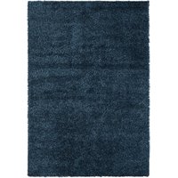 MyFlair Teppich Elodie, 200cm x 290cm, Farbe Dunkelblau, rechteckig, Florhöhe 37mm