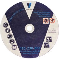 Vago-Tools Trennscheiben Flexscheiben 230mmx2mm Edelstahl Metall Stahl 5 Stück