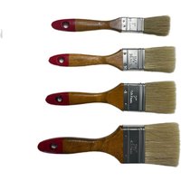 Vago-Tools Lasurpinsel Flachpinsel Pinselset 12 tlg Set Lackpinsel 25/38/50/63mm