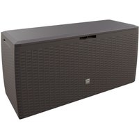 Casaria Auflagenbox Rato Plus Braun 290L Rollen
