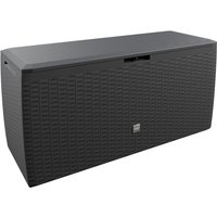 Casaria Auflagenbox Rato Plus Anthrazit 290L Rollen