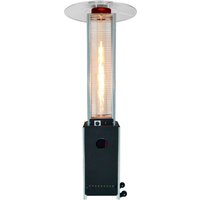 accentra Heizpilz Bellamente CRISTAL, schwarz