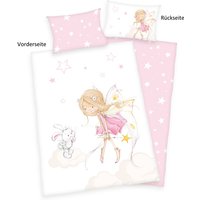 Herding Little Fairy Flanell-Bettwäsche "Made in Green" Größe 40x60 + 100x135 cm