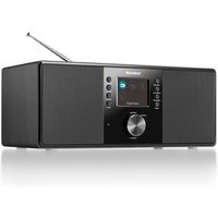 Kärcher DAB 5000+ Digitalradio (DAB+ / UKW-RDS, AUX-IN, Bluetooth, Wecker mit Dual-Alarm) schwarz
