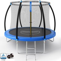Casaria monzana Trampolin Ø244cm Sicherheitsnetz innen TÜV GS