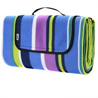 Casaria Detex Picknickdecke Streifen 2x2m