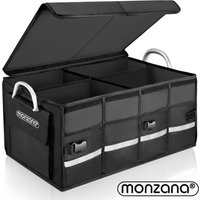 Casaria monzana Kofferraumtasche Schwarz 60x35x30cm