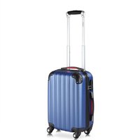 Casaria monzana Hartschalenkoffer Baseline Blau M ABS