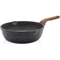 Karl Krüger Aluguss Pfanne TEXAS mit zwei Ausgieß-Vorrichtungen, 28 cm