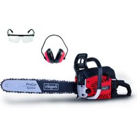 Scheppach Benzin Kettensäge CSP530S inkl. Brille und Gehörschutz