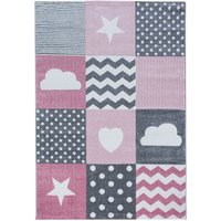 Ayyildiz Teppich, KIDS 0620, PINK, 120 x 170 cm