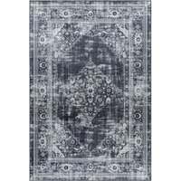 Ayyildiz Teppich, FIESTA 4301, BLACK, 140 x 200 cm