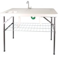 Lemodo Campingtisch mit zwei Spülbecken