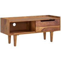 Skyport WOHNLING TV Schrank 95x44x34 cm Lowboard Holz Fernsehkommode Fernsehschrank