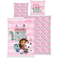 Herding Gabby's Dollhouse Bettwäsche Größe 80x80 + 135x200 cm