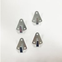DIAMOND CAR Metall-Planenhaken 4er-Set