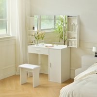 Home Deluxe Schminktisch IMANI - Weiß