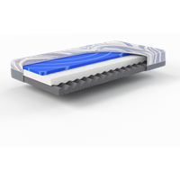 HN8 Hn8 7-Zonen Kaltschaummatratze mit int. Gelschaum-Topper Ocean Clean KS / 90x200 / H3