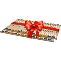 Coemo 2er Set Lattenrost 80 x 200 cm für Partner "MULTIRA" 7-Zonen starr 28 Leisten Härtegrad verstellbar