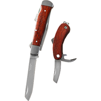 SOLAX-SUNSHINE Taschenmesser 2er-Set - im Fadenkreuz Design