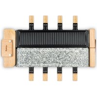 H.Koenig Raclette 180° WOD360 für 8 Personen mit Steinplatte