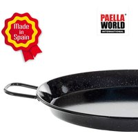 PaellaWorld International Paella World Original spanische Paella Pfanne Typ "Valenciana" 42cm emailliert