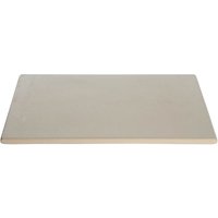 PaellaWorld International Paella World Hochwertiger rechteckiger Pizzastein 41x36x1,5 cm Cordierit Grill Backofen