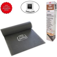 bella jolly Top-Therm Elektro Carbonheizfolien/SET 10m² inkl. digital Raumthermostat/Timer