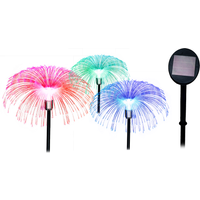 EZSolar LED-Solar-Fiberglasstecker 3er Set
