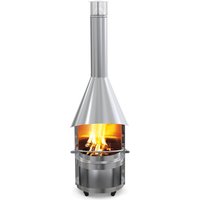 asado® asado® Garten-Grillkamin "Fuego ES" Ø70 x (H) 226 cm Edelstahl