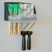 POWERTEC COLOR Werkzeugboxen Streichset, Lackierset oder Lasurset 12tlg.