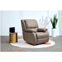 Happy Home Elektrischer Massagesessel mit Beinanhebung & verstellbare Rückenlehne - Braun
