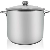 Karl Krüger Jumbotopf mit Glasdeckel 14l