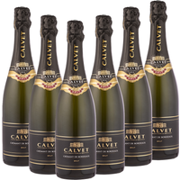 CALVET Crémant de Bordeaux Brut Sekt trocken 0,75l