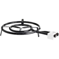 Allgrill 2-Ring Paella-Gasbrenner Ø 50 cm - 15,5 kW 50 mbar