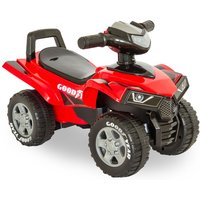 Lemodo GOOD YEAR Rutscherauto, Kinder-Quad, Rutschauto in rot