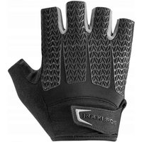 Rockbros Fäustlinge Fahrradhandschuhe Sporthandschuhe mit Gel-Einsätzen Schwarz–Grau