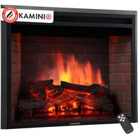 KAMINIO KAMINIO Elektrokamin LUCA - Elektrischer Einbaukamin - 30 Zoll