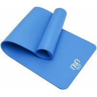 BnB Sports Premium NBR Sportmatte, rutschfeste Gymnastikmatte, Yogamatte Stretching Pilates Blau