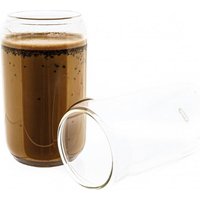 Mulex 350 ml - Premium Trinkgläser für Eiskaffee, Cocktails, Longdrinks, - Elegantes Design