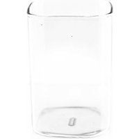 Mulex Glas Quadratische Glas Japanische Getränkebecher Borosilikatglas, Hitzebeständig 250 ml