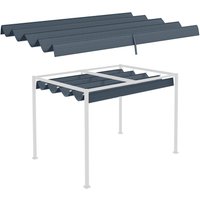 Outsunny Ersatzdach für 3 x 2,15m Pergola, UV-Schutz, Polyester, Grau