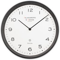 digi-tech GmbH Design Funkwanduhr 30 cm lautlos Japanisches Quarzuhwerk Mineral Glas 4-MV2622-2