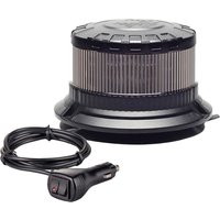 Berger & Schröter Berger & Schröter LED Rundumkennleuchte Magnet 12/24V, smoked/Grauglas