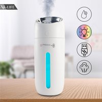 X4-Life X4-LIFE Mini Luftbefeuchter RGB LED Licht mit Akku