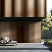 Home Deluxe HOME DELUXE WPC Fassadenverkleidung DUVAR – Teak 30 m²