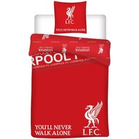 COFI 1453 Liverpool FC Bettbezug - Single - 140 x 200 cm - Rot