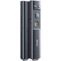 Baseus Baseus Orange Dot AI-Laserpointer mit automatischer Sprachtranskription, zwei Laser – Grau