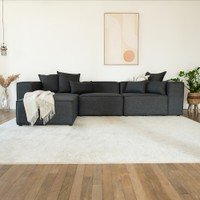 Home Deluxe Modulares Sofa VERONA - L Anthrazit