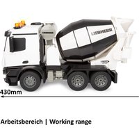 Jamara e.K. Fahrmischer Mercedes-Benz Arocs Liebherr 1:20 2,4GHz